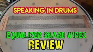 Video thumbnail for Puresound Equalizer 14" snare wires product review.  #puresound #drumset #drummer #drum #drums by Speaking In Drums