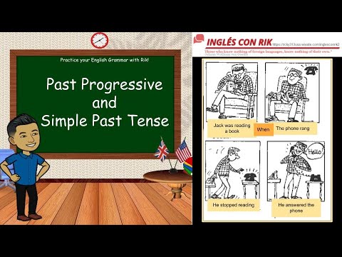 Grammar Tutorial - Past Progressive…: English ESL video lessons