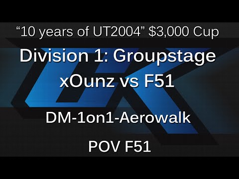 [cK cup #14] xOunz vs F51 - Div 1 Groupstage - Aerowalk POV F51 ~ cluex.org