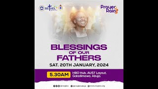 RCCG BCC Prayer Rain | Blessings of the Fathers | 20th January 2024