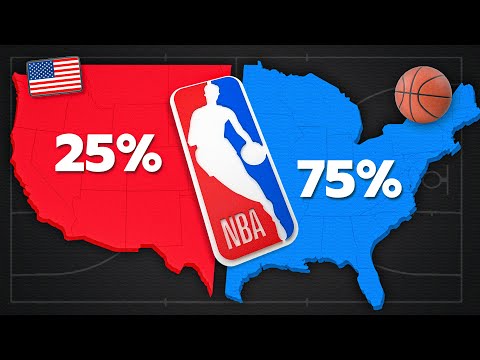 Le problème (géographique) de la NBA.