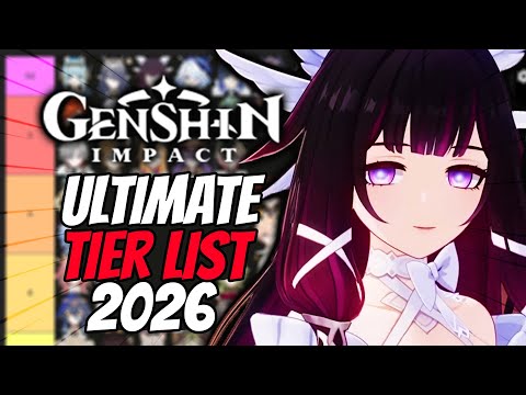 The ULTIMATE Character Tier List Of Starting 2026 | Genshin Impact Luna IV