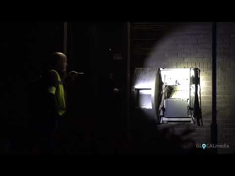 Ravage bij bank na plofkraak in Enkhuizen * 04-01-2021