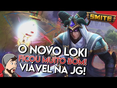 THE NEW LOKI IS GOOD! NOW VIABLE IN JG! LOKI JUNGLER - Achievement - ⚡ Smite BR