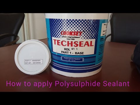 Choksey Techseal RDL 910 - 911 Polysulphide Sealant