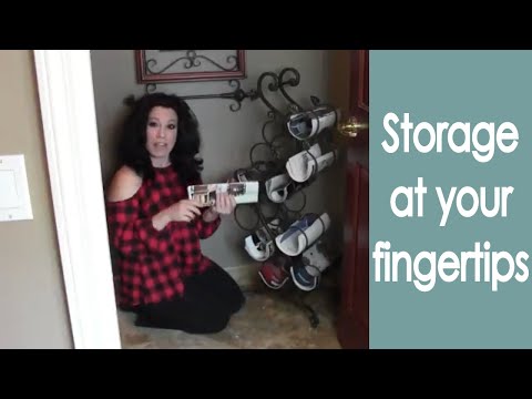 Commode, toilet and powder room storage ideas (best) - Renee Romeo