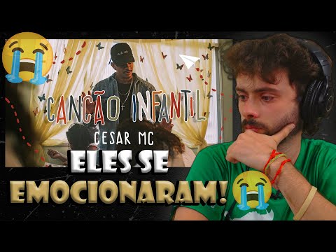 ESPANHÓIS REAGEM A CANÇÃO INFANTIL - CESAR MC