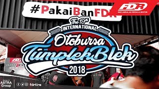 Ramai-ramai #PakaiBanFDR di Otobursa 2018