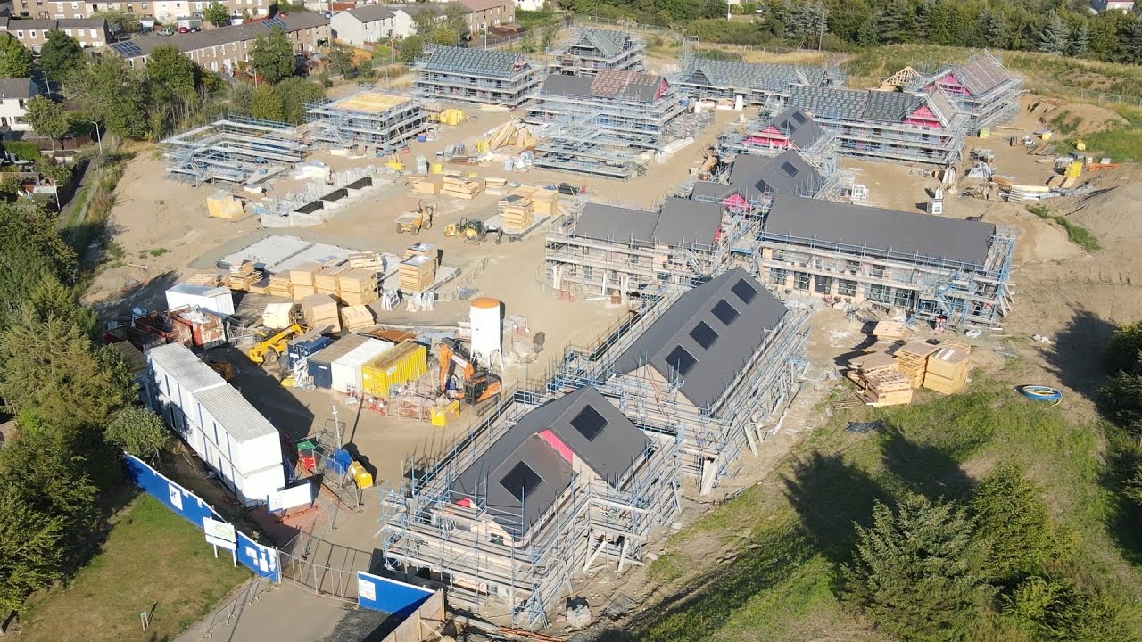 Fife Housing Group, Glen Albyn, Kirkcaldy (Timelapse Sep 21 - Aug 22)