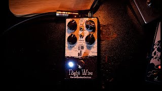 Video thumbnail for EarthQuaker Devices Night Wire V2 Harmonic Tremolo - Riff & Run Demo by The Pedal Zone