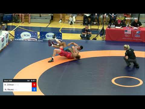 2018 FS WTT Challenge/Senior Men 92 Semi-Finals - Hayden Zillmer (Minn) Vs. Nikko Reyes (Vall).mp4