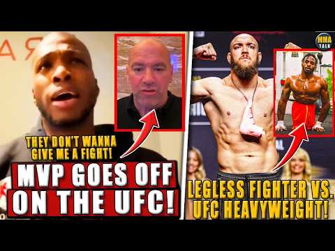 Legless fighter SET TO COMPETE vs. UFC heavyweight! Michael Page GOES OFF on the UFC! Gaethje-injury