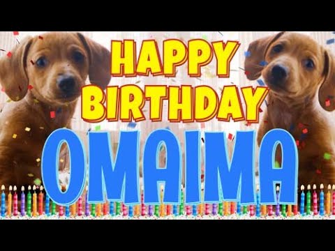Happy Birthday Omaima! ( Funny Talking Dogs ) What Is Free On My Birthday