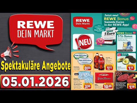REWE Werbung Prospekt | Gültig von 05.01.2026