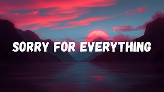 Sorry for Everything  | Emotional Song (Official)