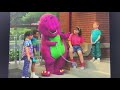 Barney Playing Dog