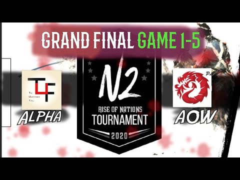 Nomadium 2 Grand Finals: PLA vs TUF (Part 1) [Rise of Nations Tournament]