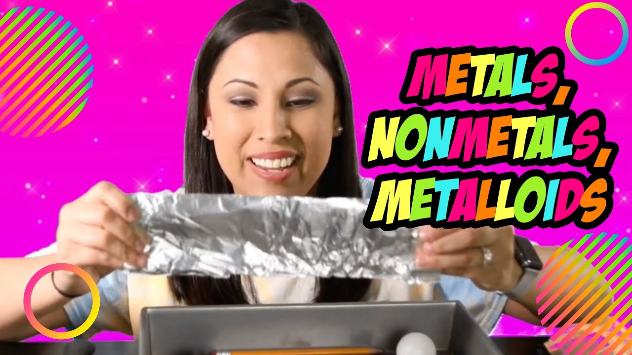 Metals, Nonmetals, Metalloids