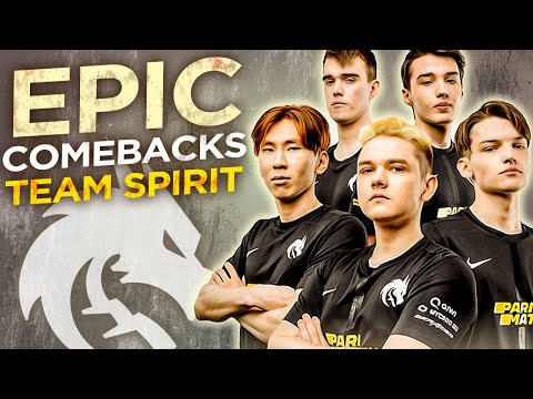 Team Spirit's CRAZIEST COMEBACKS AND MOST UNEXPECTED WINS in Dota 2 History - Vol 03