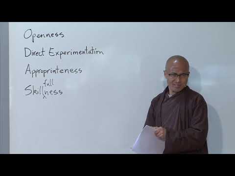 The Four Principles of the Order of Interbeing | Dharma Talk by Br Phap Dung, 2018 09 30