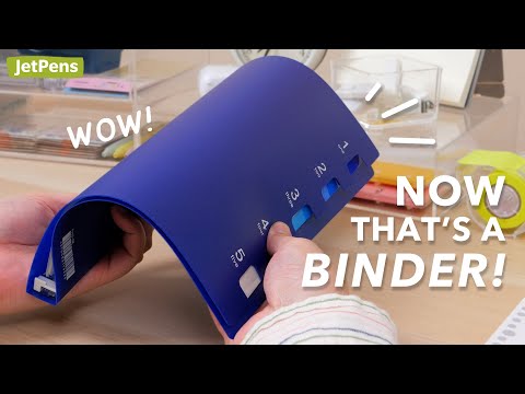 Unboxing Japanese Binder Notebook Innovations Functional Stationery from Japan