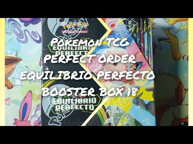 Vídeo relacionado con Pokémon: Expositor de Sobres de Mejora de Megaevolución-Equilibrio JCC Pokémon (18 Sobres de Mejora)