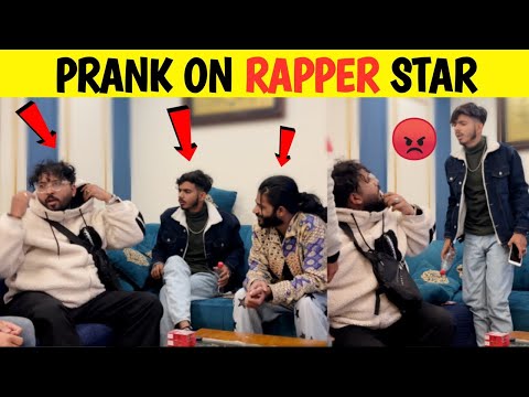 Prank On Rapper Star 😂 | Funniest Reactions |@sharikshah @TayyabMusicOfficial @derwaish-world
