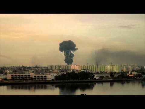 MIG 29 shot down at Benghazi on 19 march 2011. rebel pilot Fakhree Eddien Sallabi was KIA