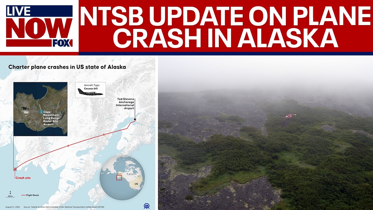 WATCH: NTSB officials give update on fatal plane crash in western Alaska