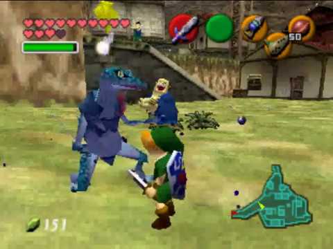 Zelda, Ocarina of Time: Damage table test