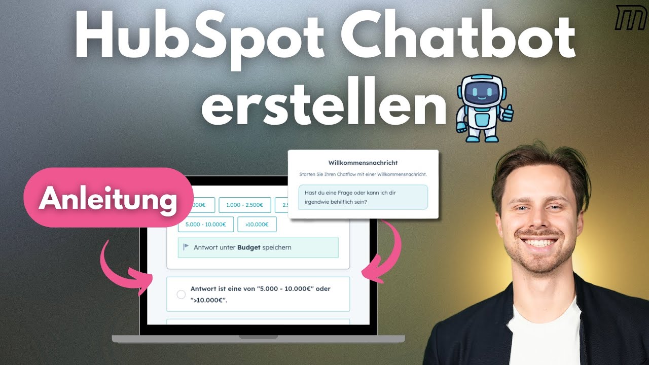 HubSpot Chatbot erstellen: Live-Chat & Bot einrichten