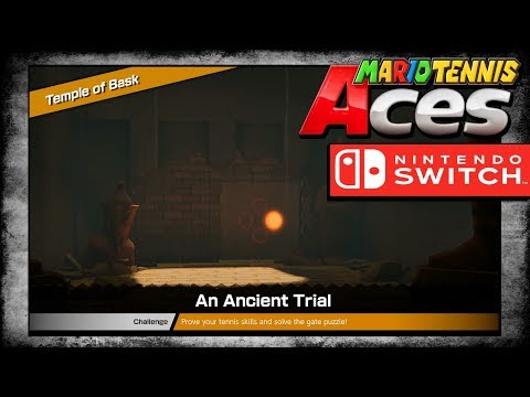 MARIO TENNIS ACES (Story Mode) Walkthrough Part 3: Temple Of Bask