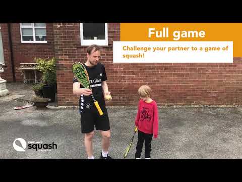 Junior Squash 101 at Home: Full game