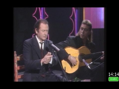 El cantaor Antonio Fernández Díaz \