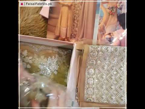 MUSHQ Monsoon Wedding Unstitched Luxury Chiffon 3Pc Suit - TENSIL