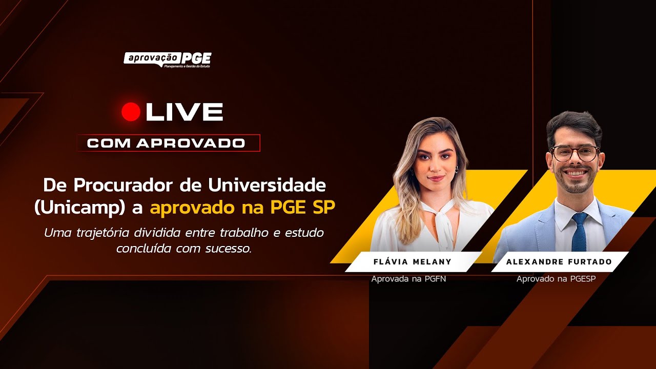 Live com aprovado - Alexandre Furtado