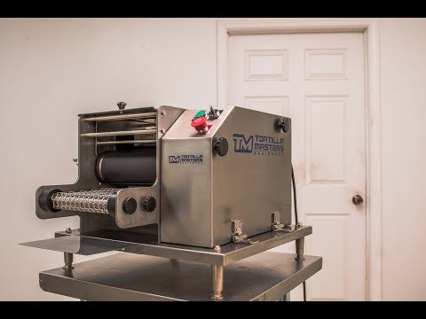 Tortilla Masters TM105 24" Ventura Flex Countertop Corn Tortilla Machine w/ 6" Cutter, 60W, 115V 6 image