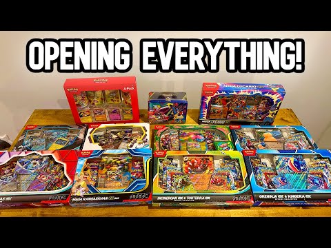I Opened ALL Of My Sealed Pokemon Boxes!