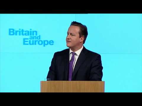 Cameron: Pledges "In-Out" Referendum on EU