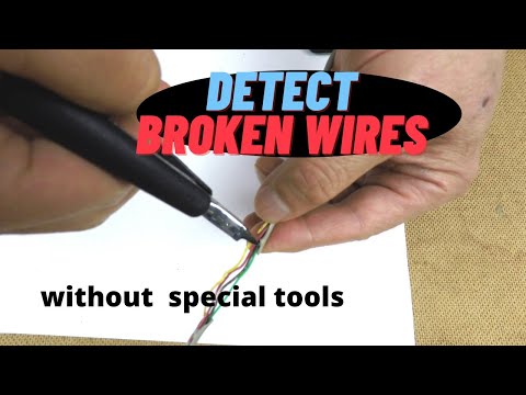 Detect wires without X-ray vision or special tools