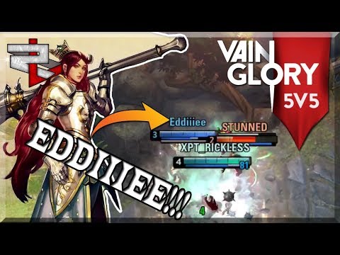 3.3 Vainglory 5v5 Ranked: bot lane wp grace: Eddiiiee is back!!!!!