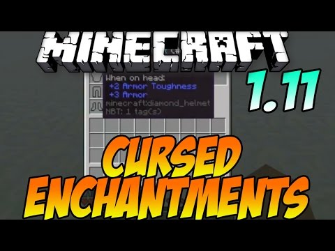 Minecraft 1.11 Cursed Enchantments!