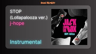 Download lagu [INSTRUMENTAL] j-hope - STOP (Lollapalooza ver.) mp3