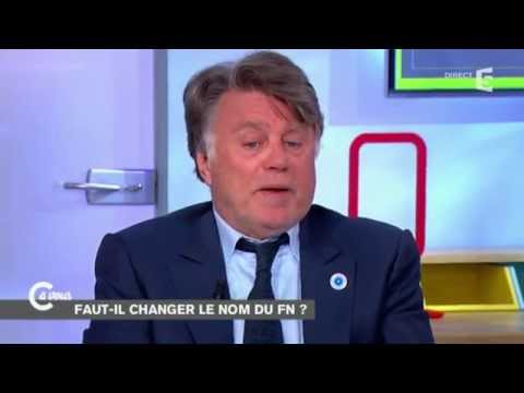 Gilbert Collard - Patrick Cohen : le clash! - C à vous - 03/11/2014