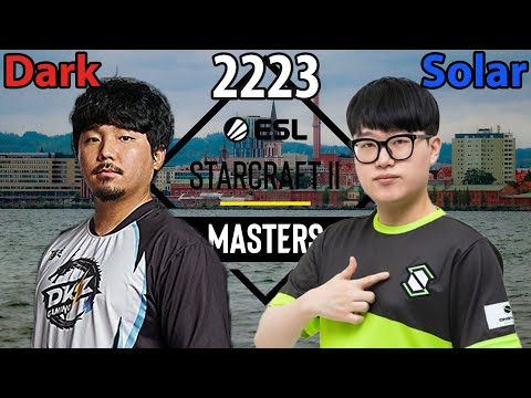 🇰🇷 Dark (Z) vs 🇰🇷 Solar (Z) - Viertelfinale - Masters Summer 2023 - StarCraft 2 - Cast 2223