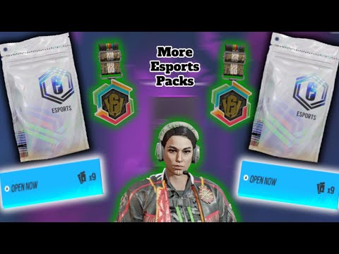 *New Items*Esports Packs Opening is Finally Back Again-Rainbow Six Siege