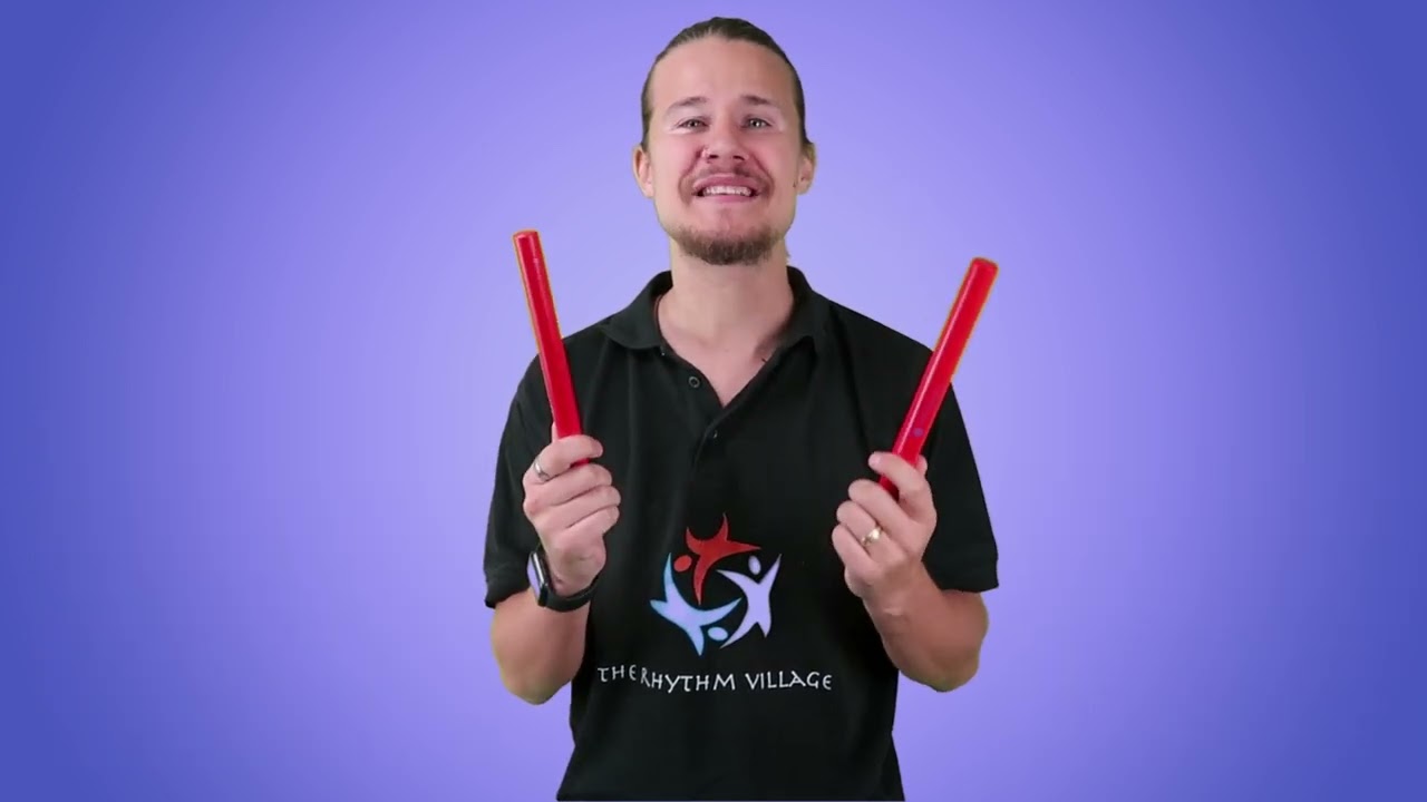Coloured Clapping Sticks