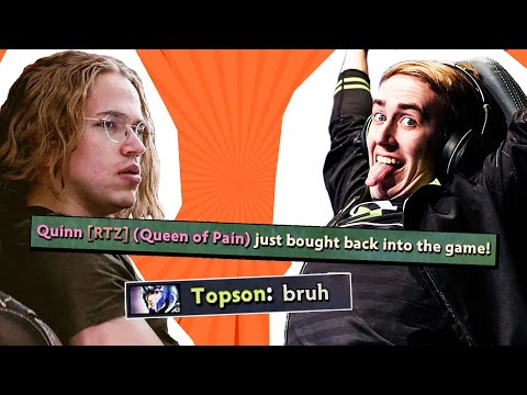Topson gives midlane to Quinn but this happens...🙃