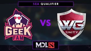 Download lagu Geek Fam vs WG.U Game 2 - MDL 2017 SEA Qualifier: Semifinals - @LysanderXonora mp3