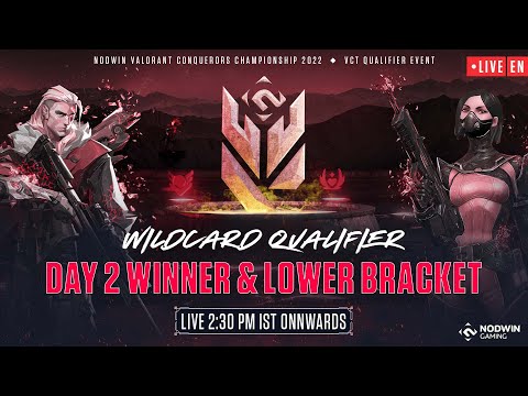 [EN] Valorant Conquerors Championship 2022 | Wild Card Qualifier - Day 2 | Winner & Lower Bracket